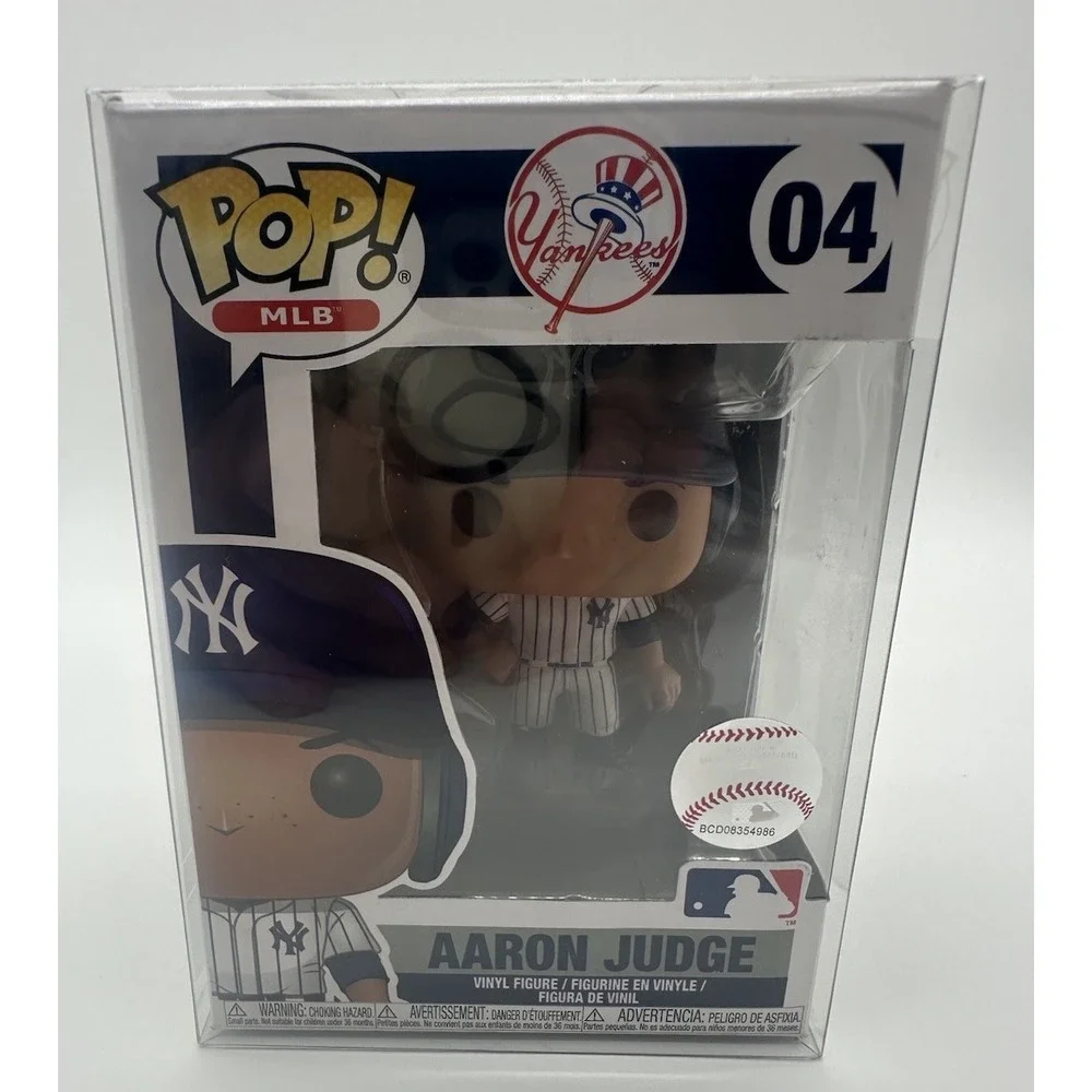 FUNKO POP! MLB AARON JUDGE NEW YORK YANKEES VINYL FIGURE #04 BRAND NEW W/CASE